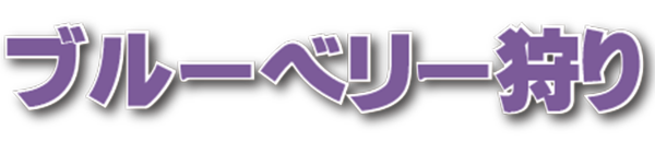 ブルーベリー狩り